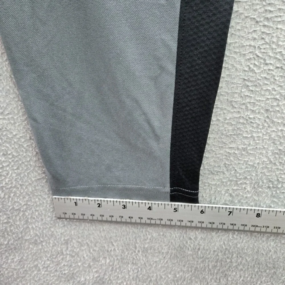 Under Armour Men Activewear Track Pants 2XL Gray Colorblock‎ Fitted Drawstring